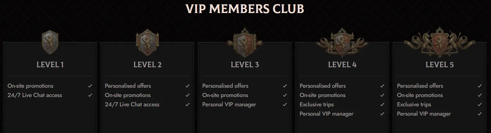 crusado casino vip